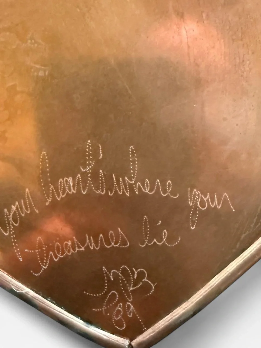 Copper Heart-Shaped Nesting Baking Molds - Michael Bonne